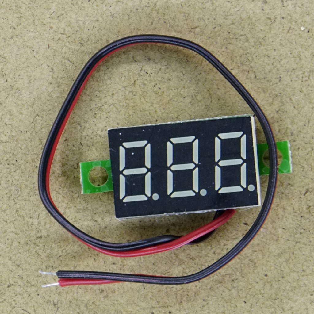 3 wire LED Voltmeter 2-30V - A2D Electronics