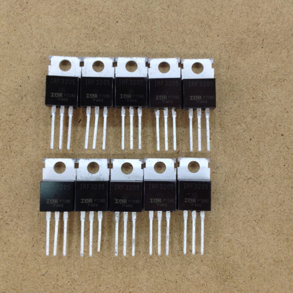 5x IRF3708 Power MOSFET Transistors – TO-220 Package (Unbranded, New)
